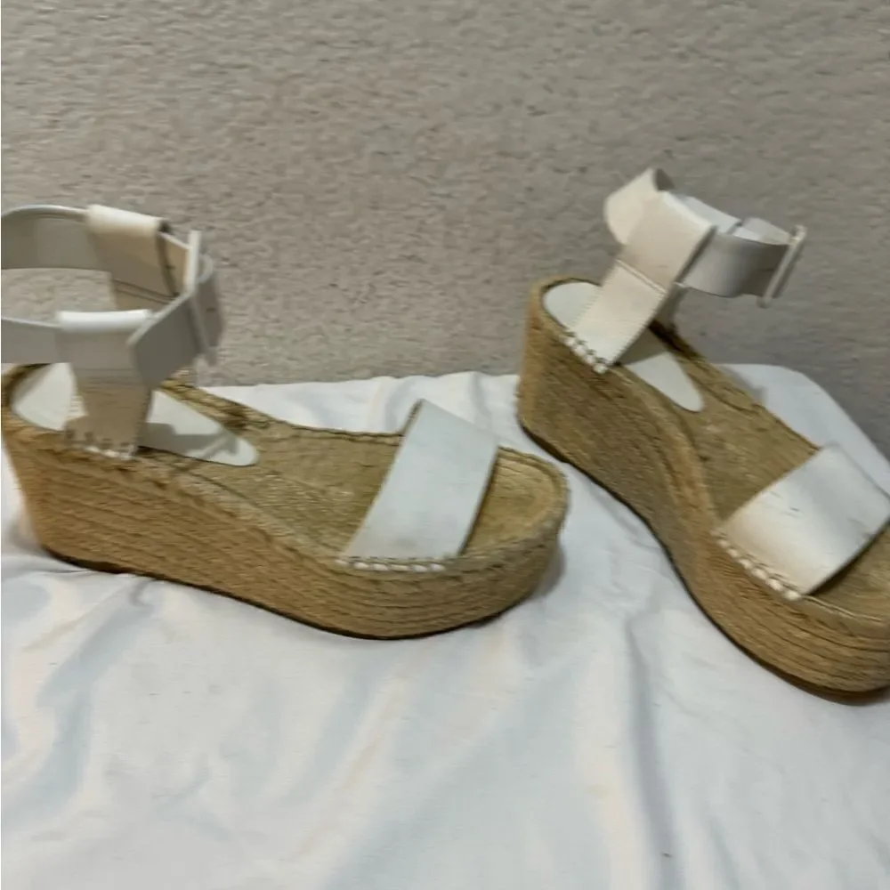 Vince Abby Leather Espadrille Sandal 7 M